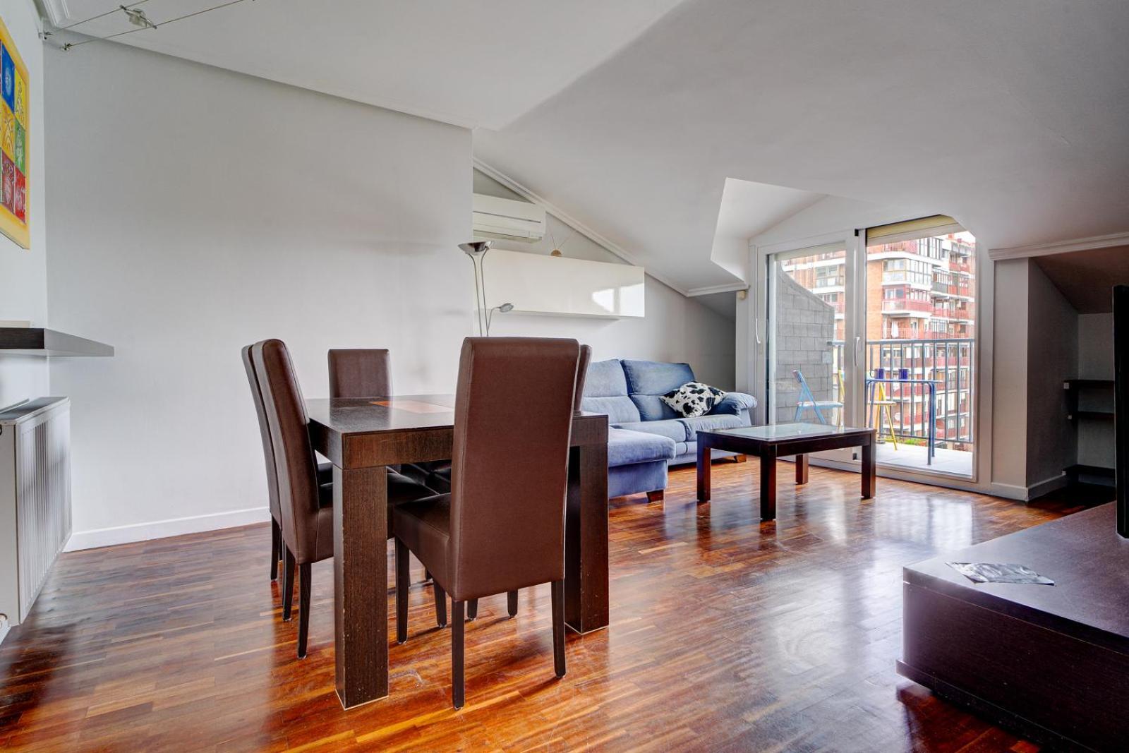 Apartamento Luminoso Atico Con Terraza, Irun, Parking, 4Pax Exterior foto